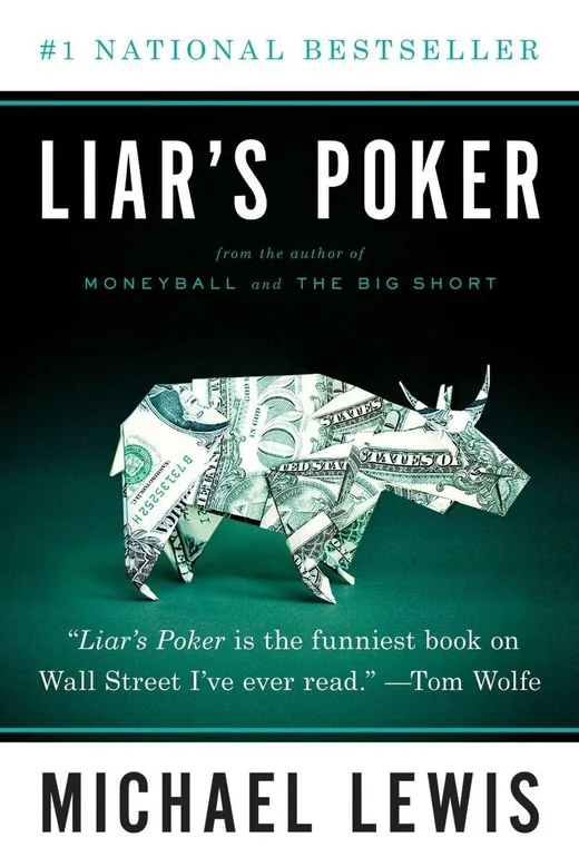 Liar's Poker by Michael Lewis book cover