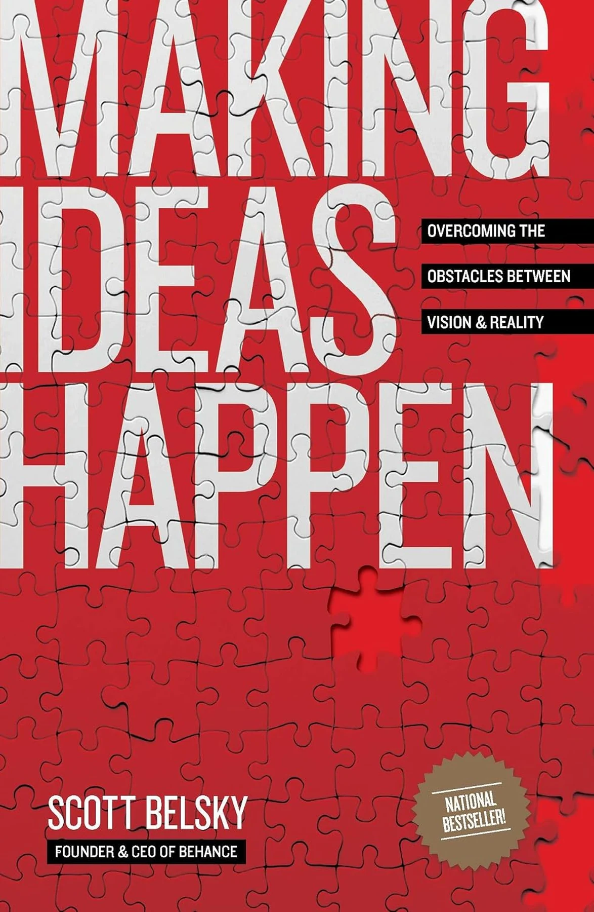 Making Ideas Happen by Scott Belsky book cover