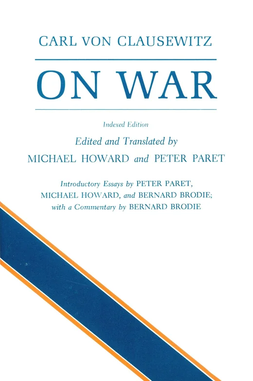 On War by Carl von Clausewitz book cover