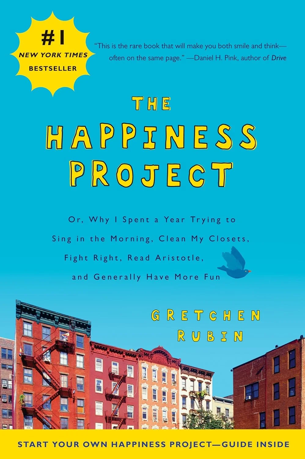 The Happiness Project by Gretchen Rubin book cover