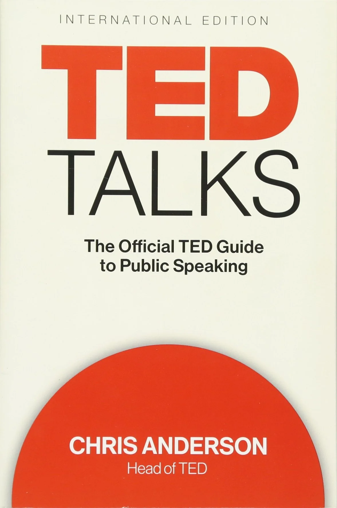 TED Talks by Chris Anderson book cover