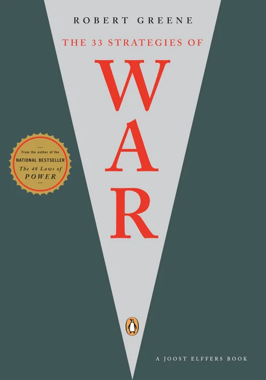 The 33 Strategies of War by Robert Greene book cover