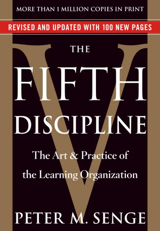The Fifth Discipline by Peter Senge book cover