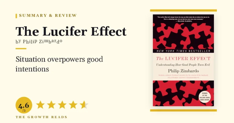 The Lucifer Effect Summary & Review: Redesign the Barrel