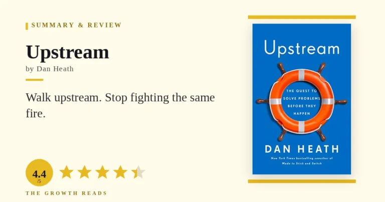 Upstream Summary & Review: Stop Fighting the Same Fire