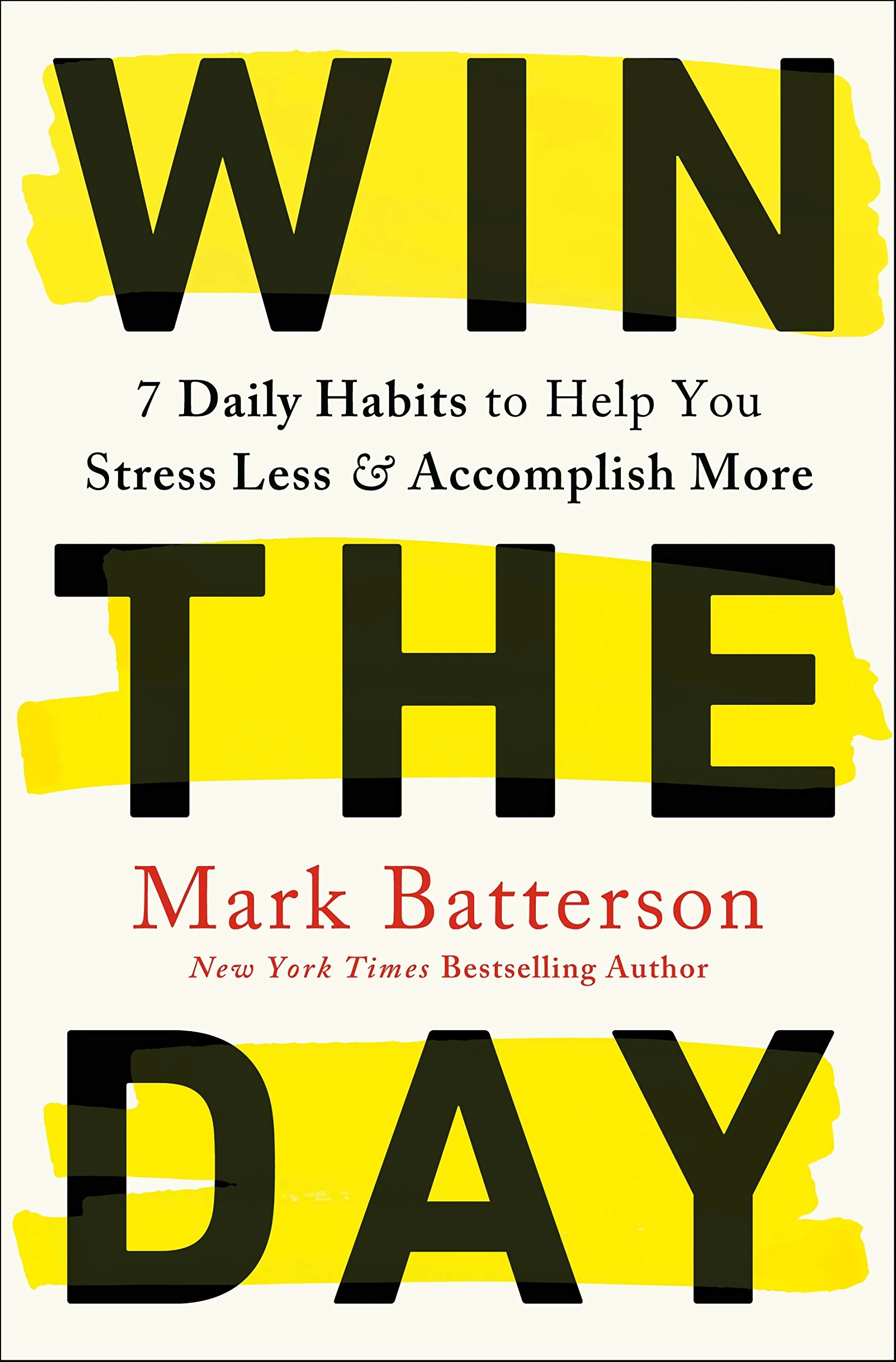 Win the Day by Mark Batterson book cover