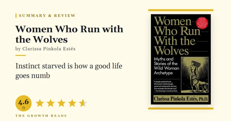 Women Who Run with the Wolves Summary & Review: Retrieve the Instinct You Buried